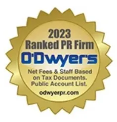 5WPR Named to List of Top 3 New York PR Firms 2023