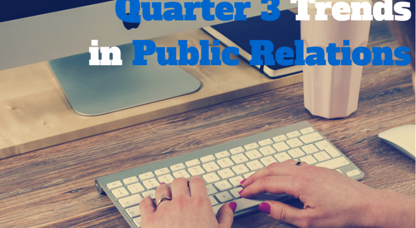 Trends in Public Relations