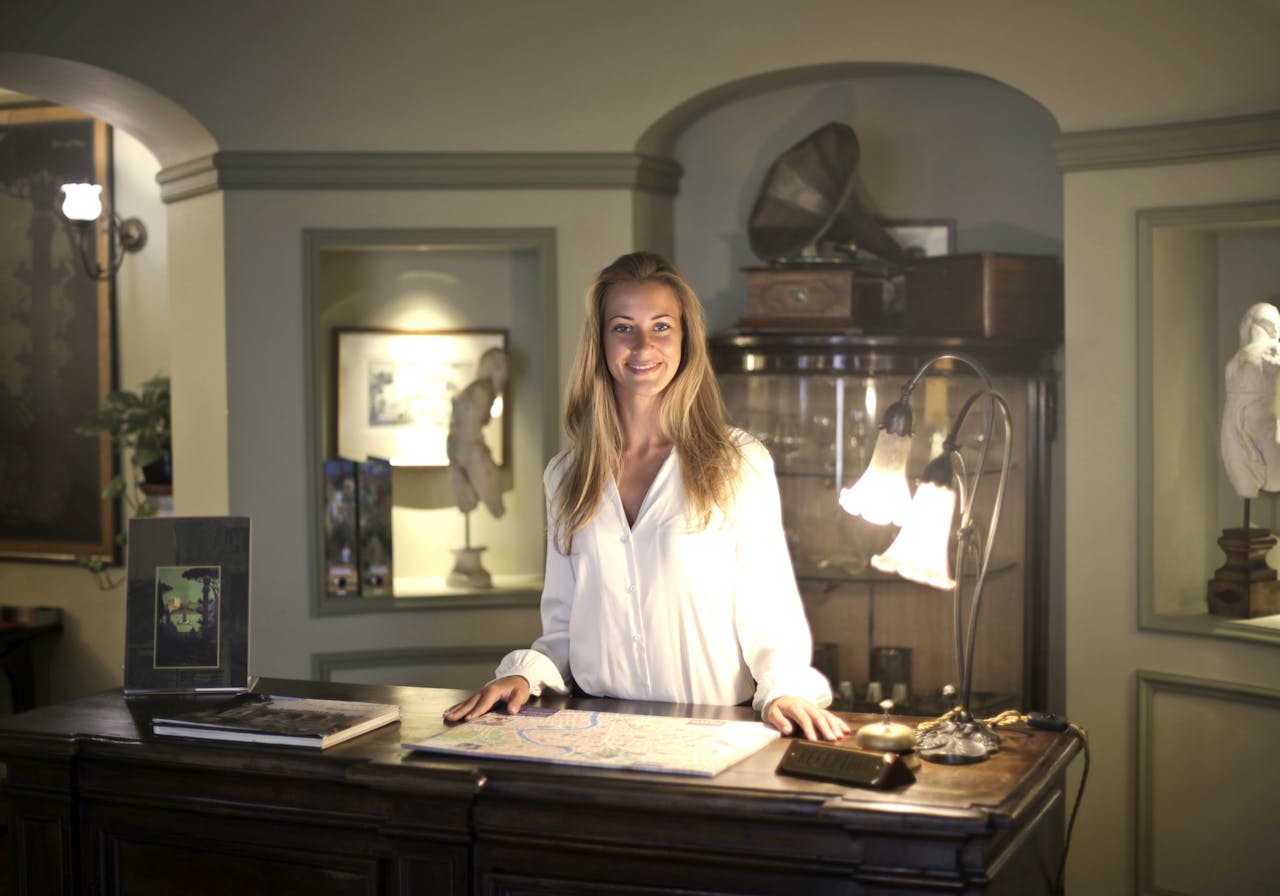 hotel concierge desk