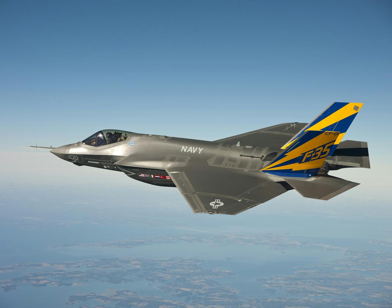 F35 Navy fighter jet